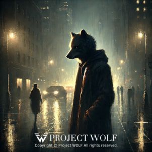 Project WOLF / stood alone in the rain-soaked,