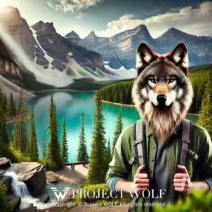 project WOLF/ lives freely in nature