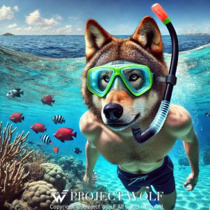 project WOLF/snorkeling underwater