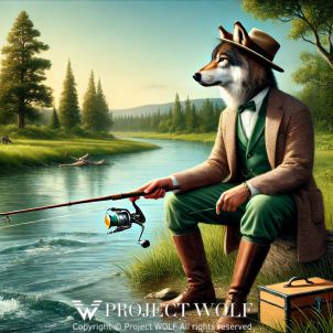 project WOLF/enjoying a peaceful moment fishing