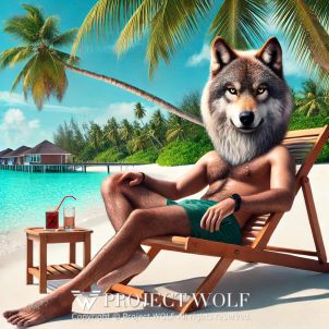 project WOLF/lying on a sunbed