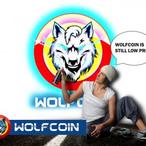 울프코인을 사랑하는 예술가 artist who loves Wolfcoin