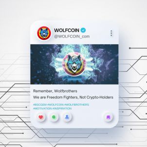 Wolfcoin Freedom Fighter