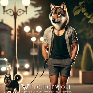 project WOLF/strolling leisurely under the streetlights