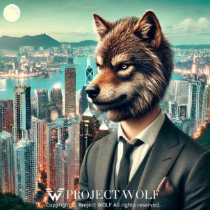 project WOLF/skyline of Hong Kong