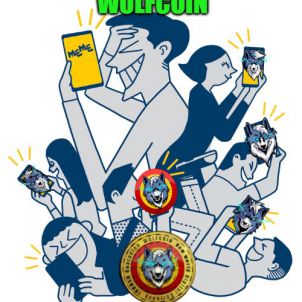 MEME WOLFCOIN - WOLFKOREA