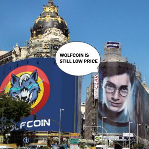 세상의 중심에 선 울프코인 Wolfcoin at the center of the world