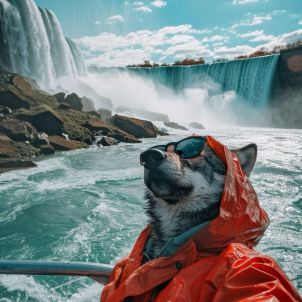 Project wolf / World traveler wolf - Niagara Falls