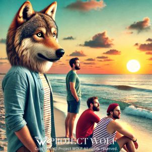 project WOLF/gazing at the sunrise