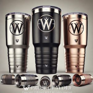 project WOLF/Brand W’s tumblers