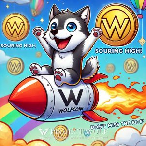 PROJECT WOLF!! WolfCoin soaring high!!