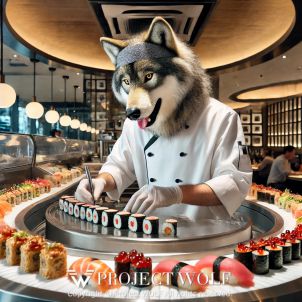 project WOLF/preparing sushi