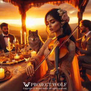 Project wolf / to hear a beautiful performance with Wolf