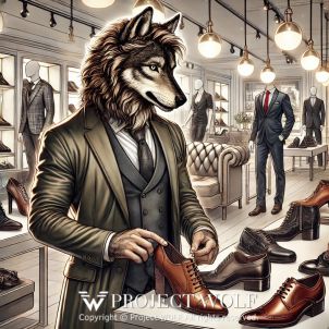 project WOLF/selecting a stylish pair of shoes