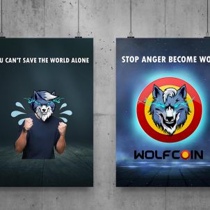 혼자가 아니라 울프가 되어라 Be a Wolf, not alone, Wolfcoin