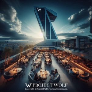 Project Wolf, wolfcoin/ Madrid, Spain, w Cafe