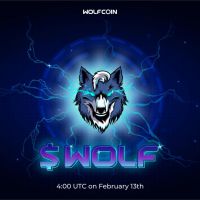 WOLF 상장가 확정 공지 - PANCAKESWAP 13일 13:00