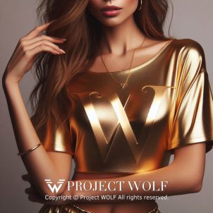 Project Wolf / W T-shirt For Fox Golden Ver. 1